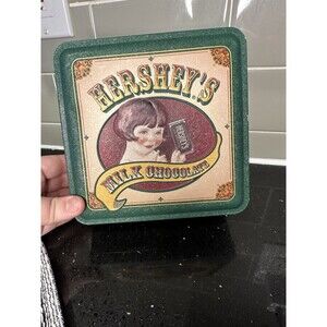 Hershey's Milk Chocolate Collectible Advertising Tin Green 1999